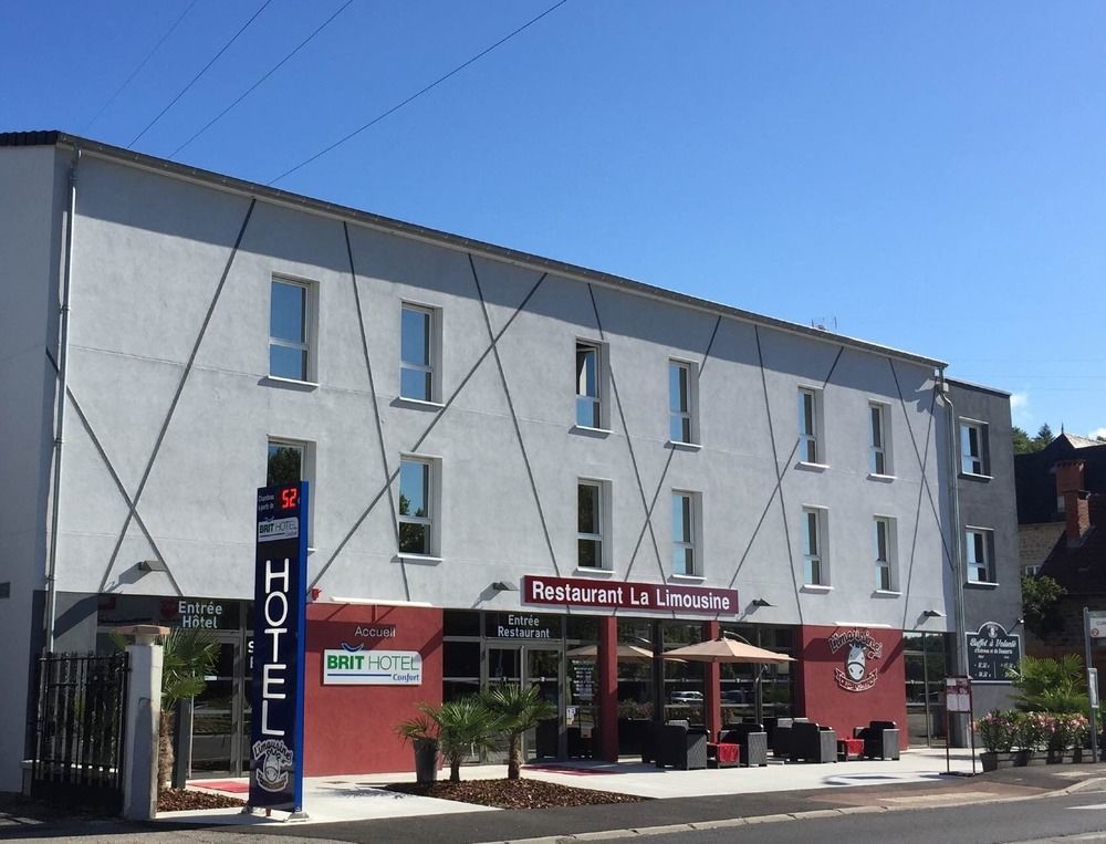Brit Hotel Brive La Gaillarde - Restaurant La Limousine Malemort Exterior photo