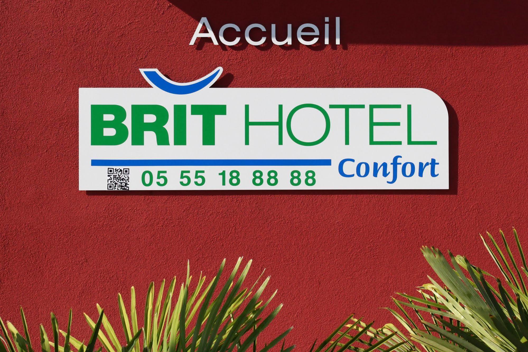 Brit Hotel Brive La Gaillarde - Restaurant La Limousine Malemort Exterior photo